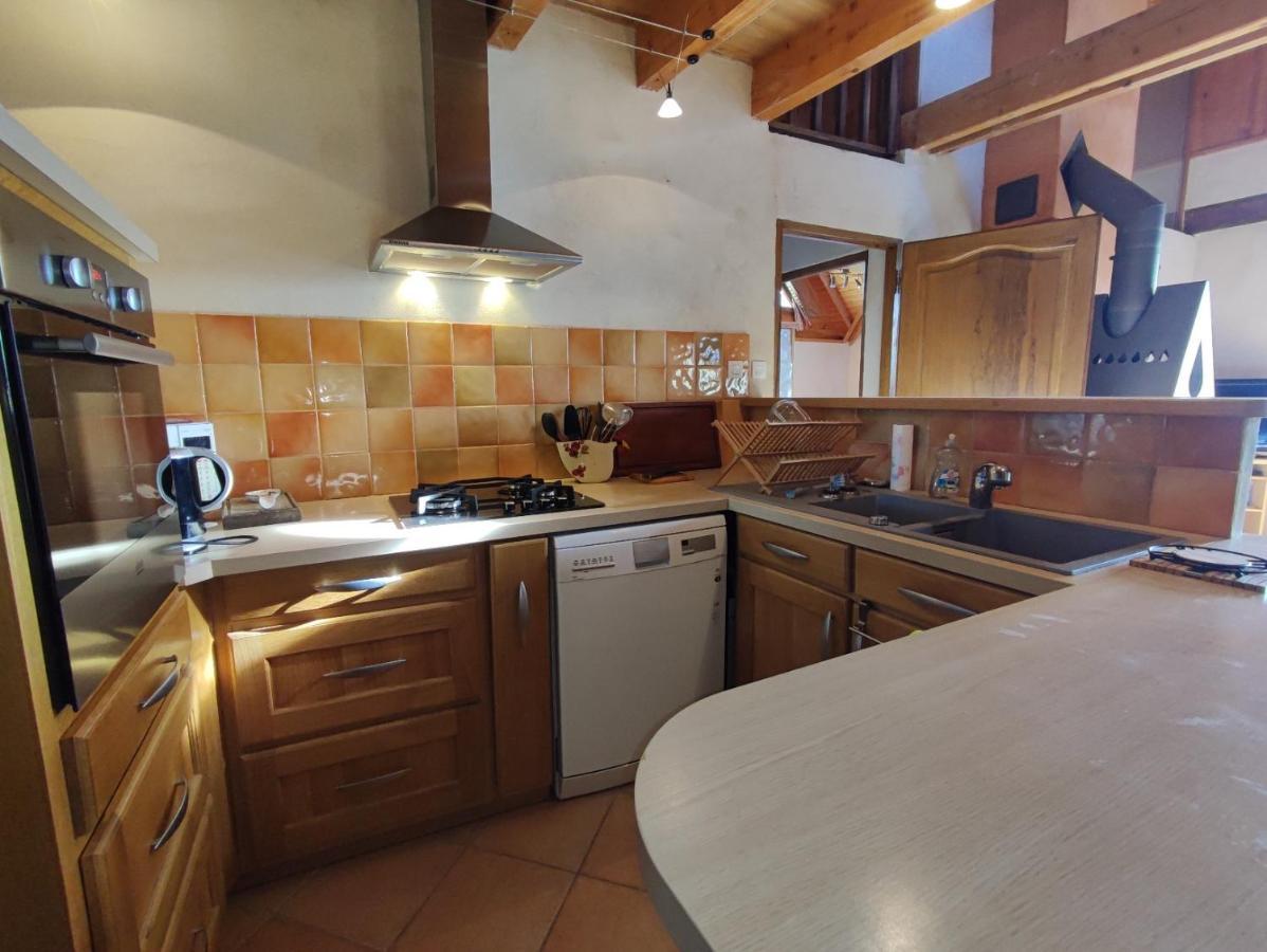 Chalet Mounette Ski Sauna Lac Embrun Puy-Sanieres 외부 사진